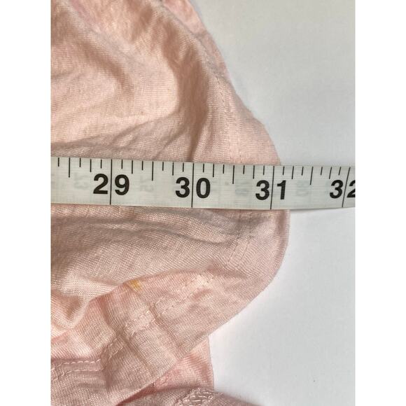 Free People Women's Oversized Pink Mix It Up Puff Mini Tunic Dress Size Small - Picture 7 of 10